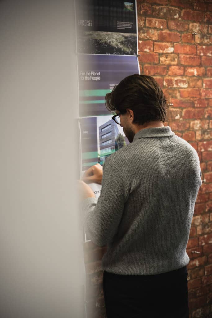 Portrait of Max Patey, Design Studio Manager at We Are Fred studio