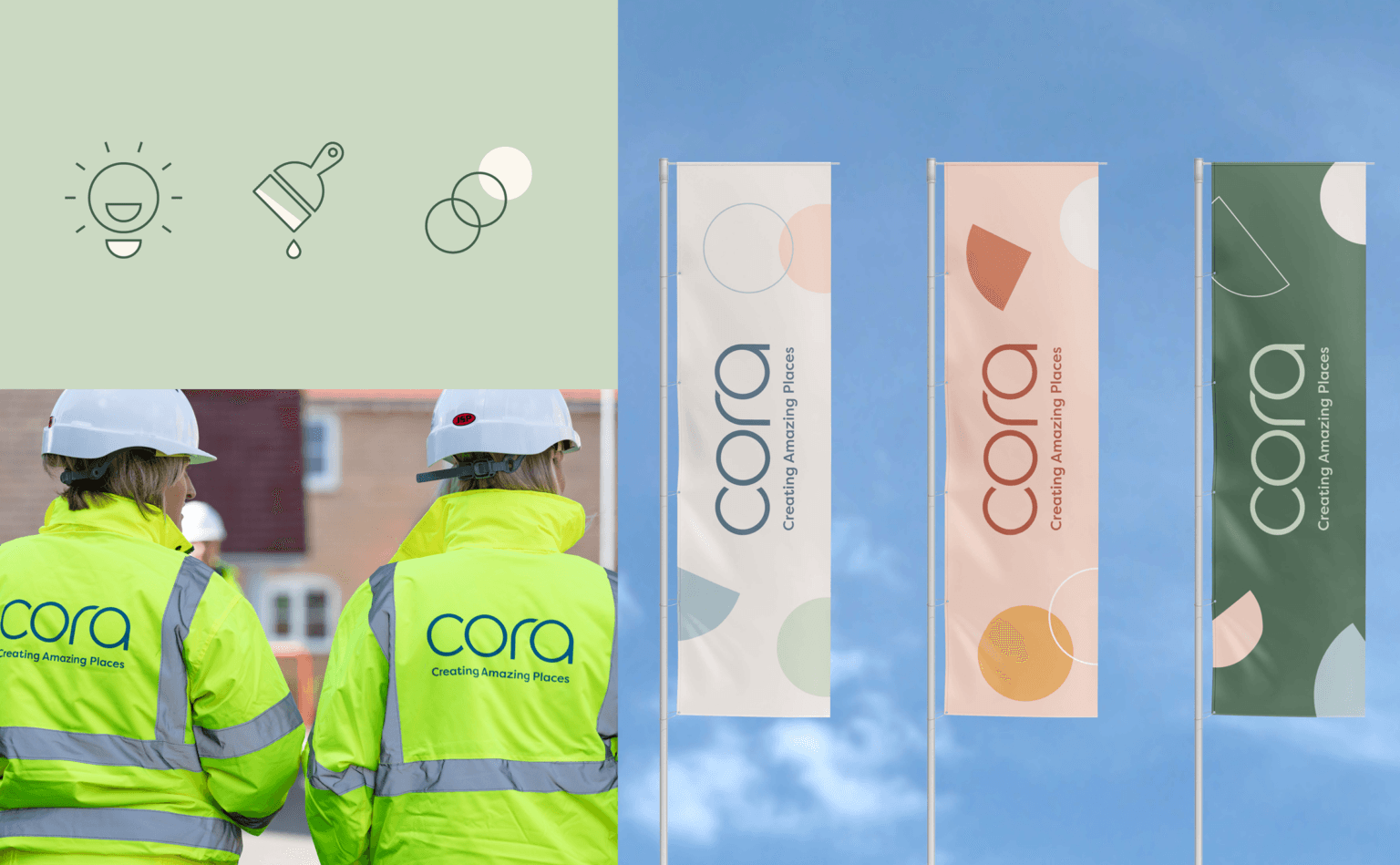 Brand identity for Cora, by We Are Fred